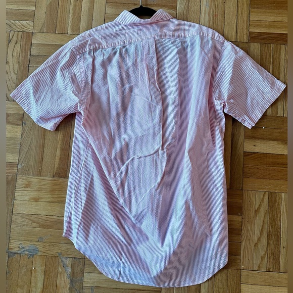 Ralph lauren 100% cotton short sleeve seersucker button down - Picture 5 of 5